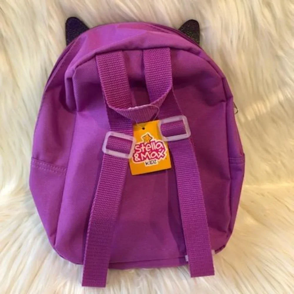 Stella & Max Holographic Owl Kids Backpack